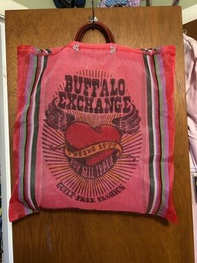 Pink Graphic Tote Bag